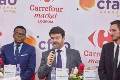 Philippe Marcillon, Groupe CFAO, Supermarché Carrefour market. Mad ein Cameroon