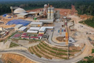 Cimpor au Port de Kribi au Cameroun. Ciment du Portugal