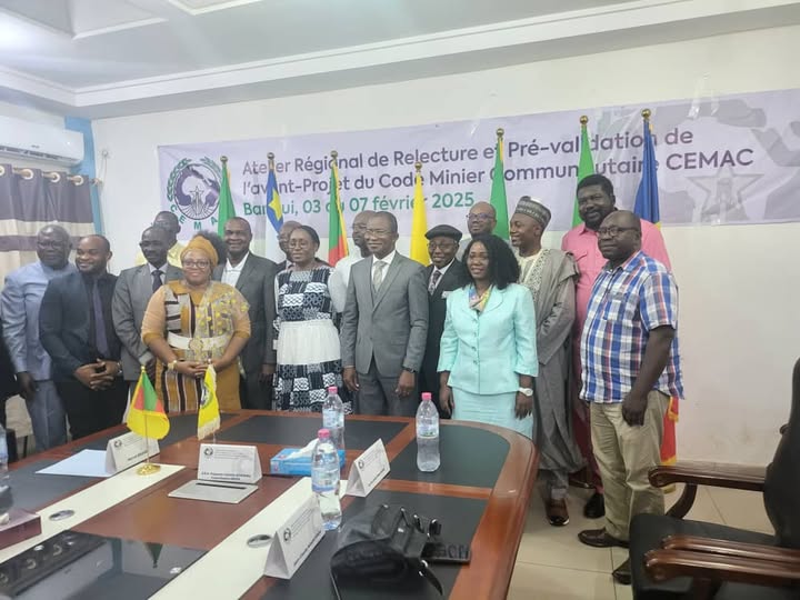 CEMAC : des avancées dans l’élaboration d’un code minier communautaire