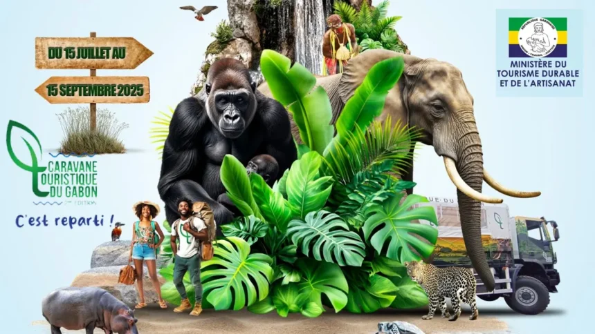 Caravane touristique Gabon 2025 : visa gratuit et circuits inédits pour découvrir le patrimoine naturel