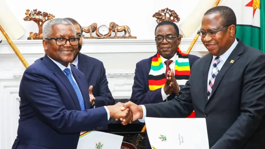 Energie, ciment, calcaire, pétrole : Aliko Dangote relance un investissement de 1 milliard de dollars au Zimbabwe