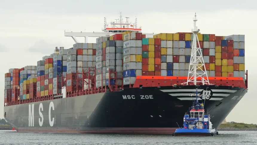 Transport maritime : MSC impose une surtaxe de guerre vers l'Afrique dès mars 2026