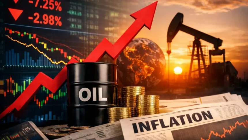 Flambée du pétrole : les Bourses mondiales reculent face aux risques d’inflation
