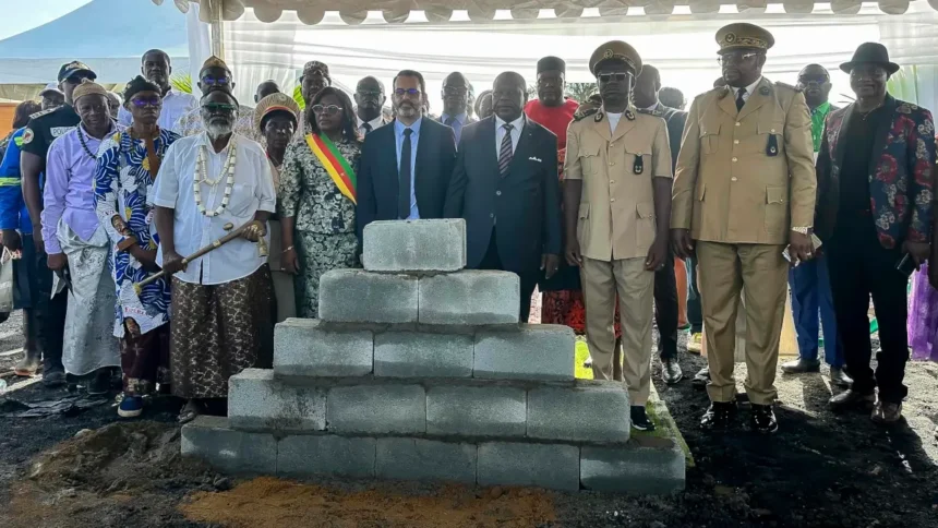 OPALM pose la première pierre de sa future unité industrielle (huilerie) dans le Moungo en présence du Minader